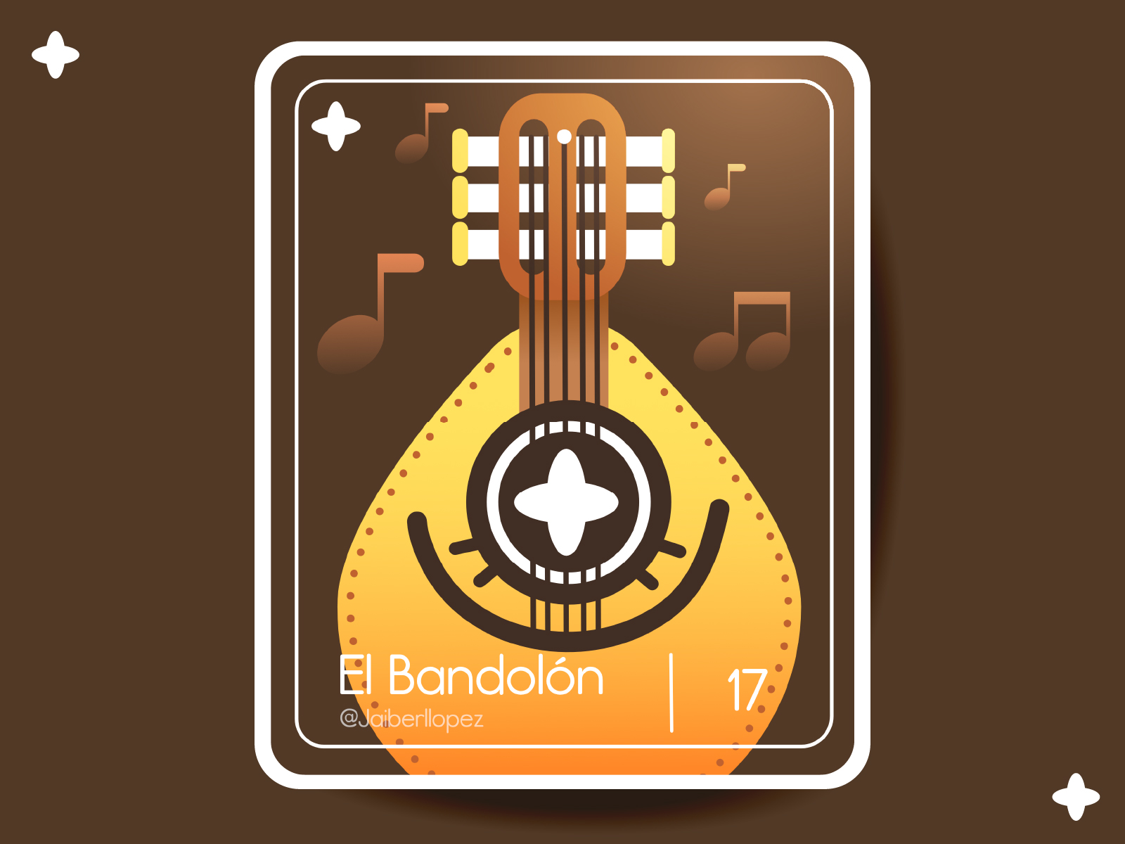 Lotería card 17