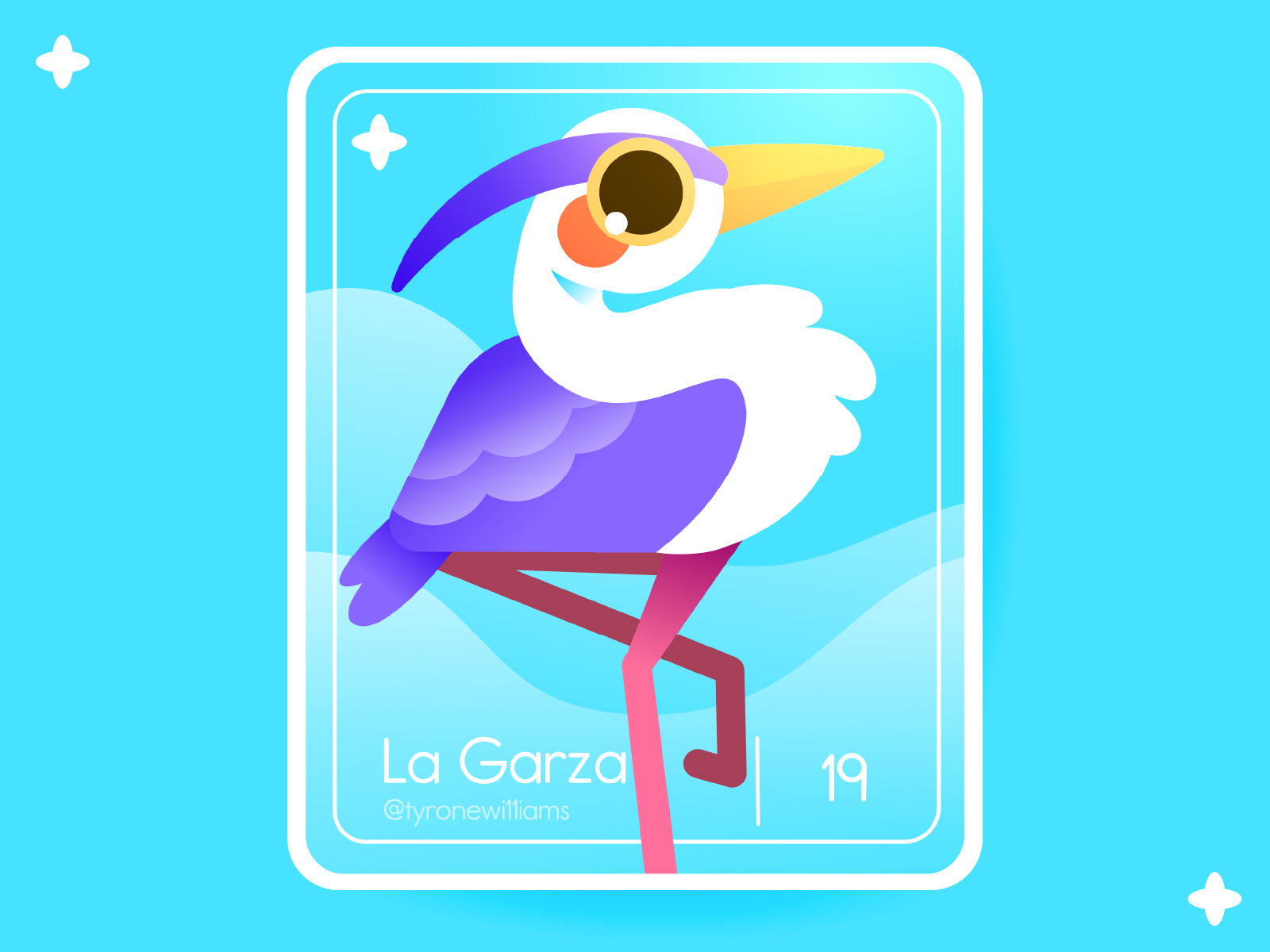 Lotería card 19