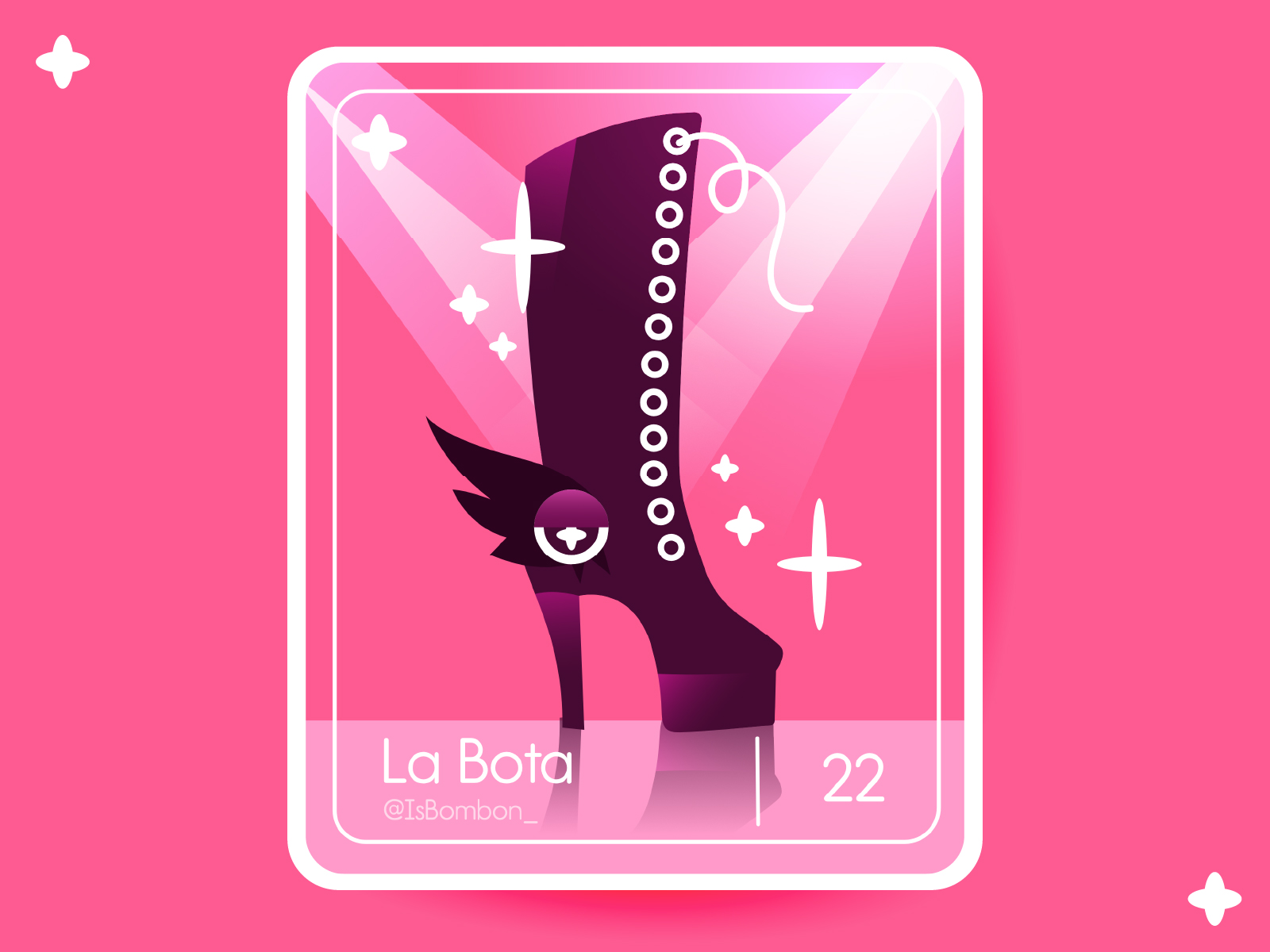 Lotería card 22