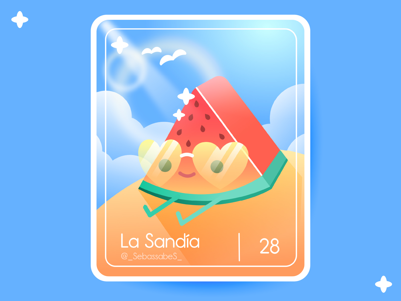 Lotería card 28