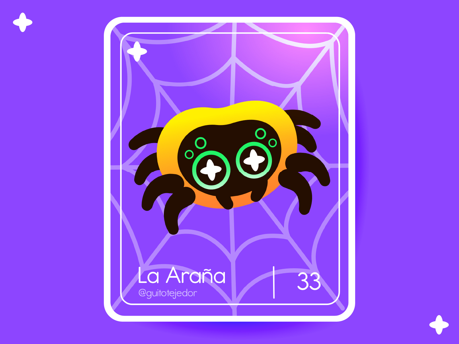 Lotería card 33