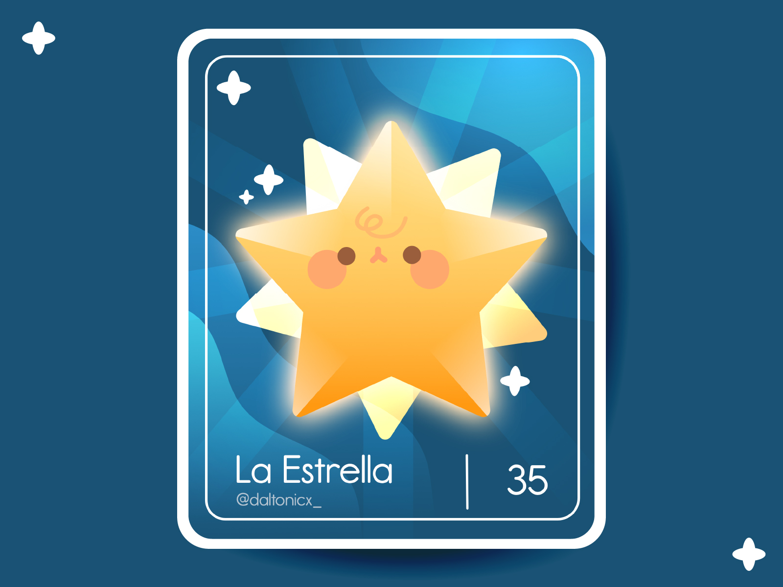 Lotería card 35