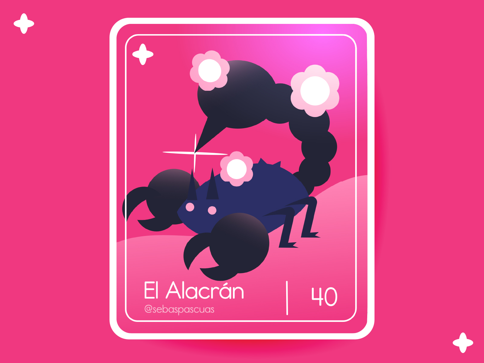 Lotería card 40