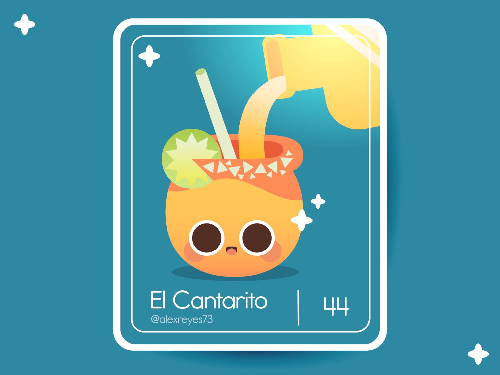 Lotería card 44