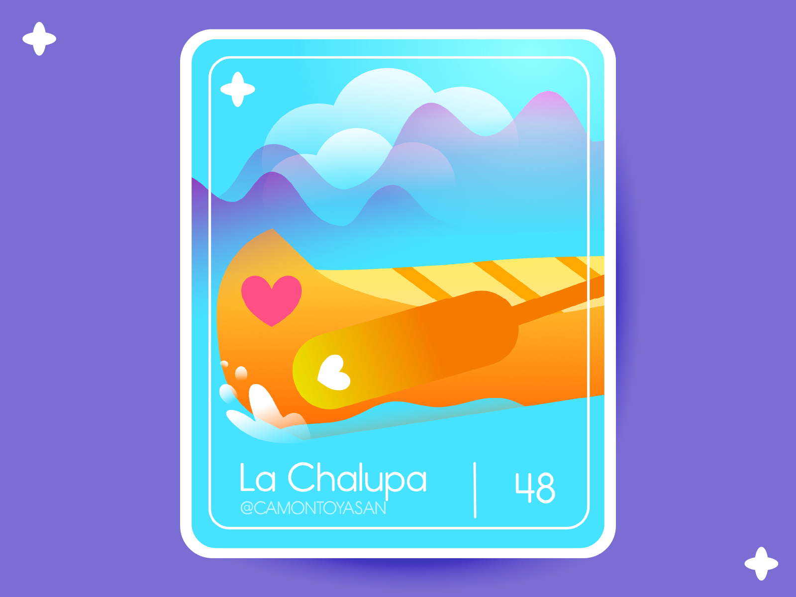 Lotería card 48