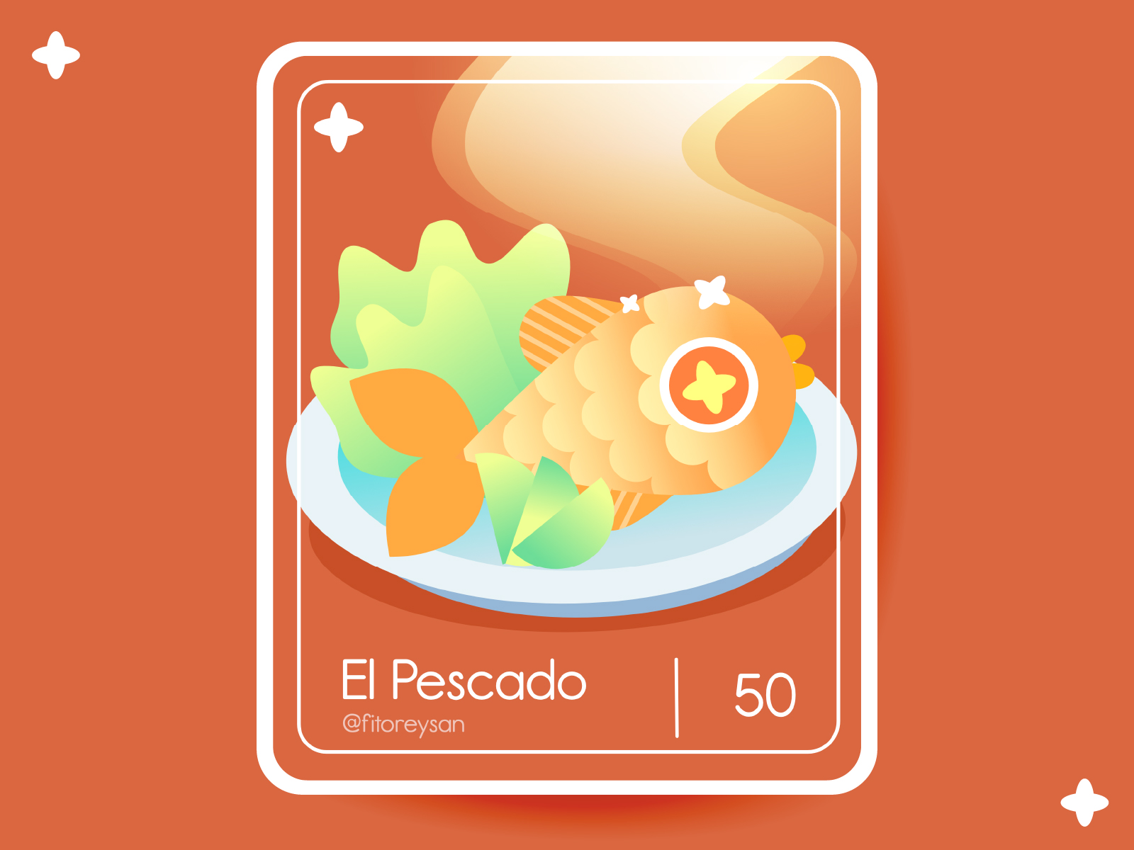 Lotería card 50