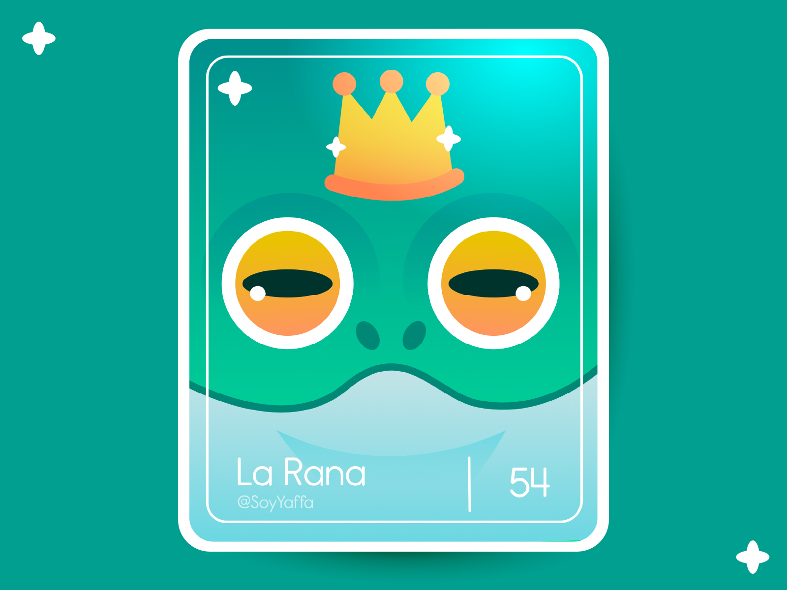 Lotería card 54