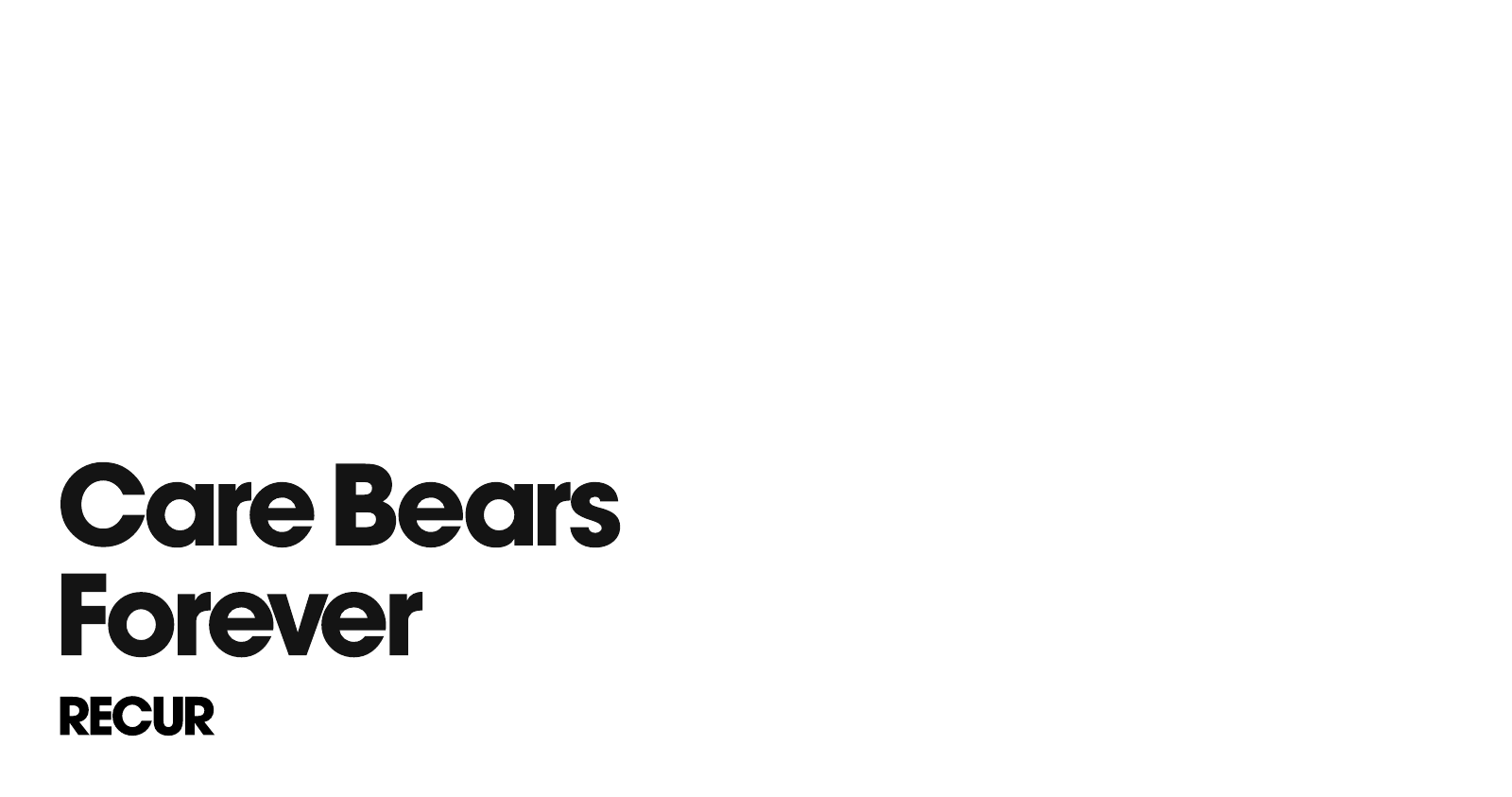Care Bears Forever project artwork 1